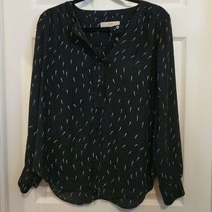 LOFT silky blouse.